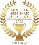 BCP Rating tanúsítvány
